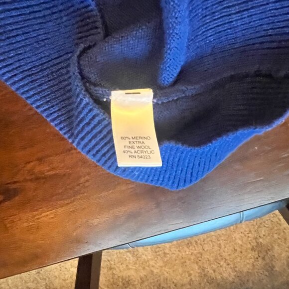 Banana Republic Full Zip Sweater, Men's Medium - Picture 4 of 6